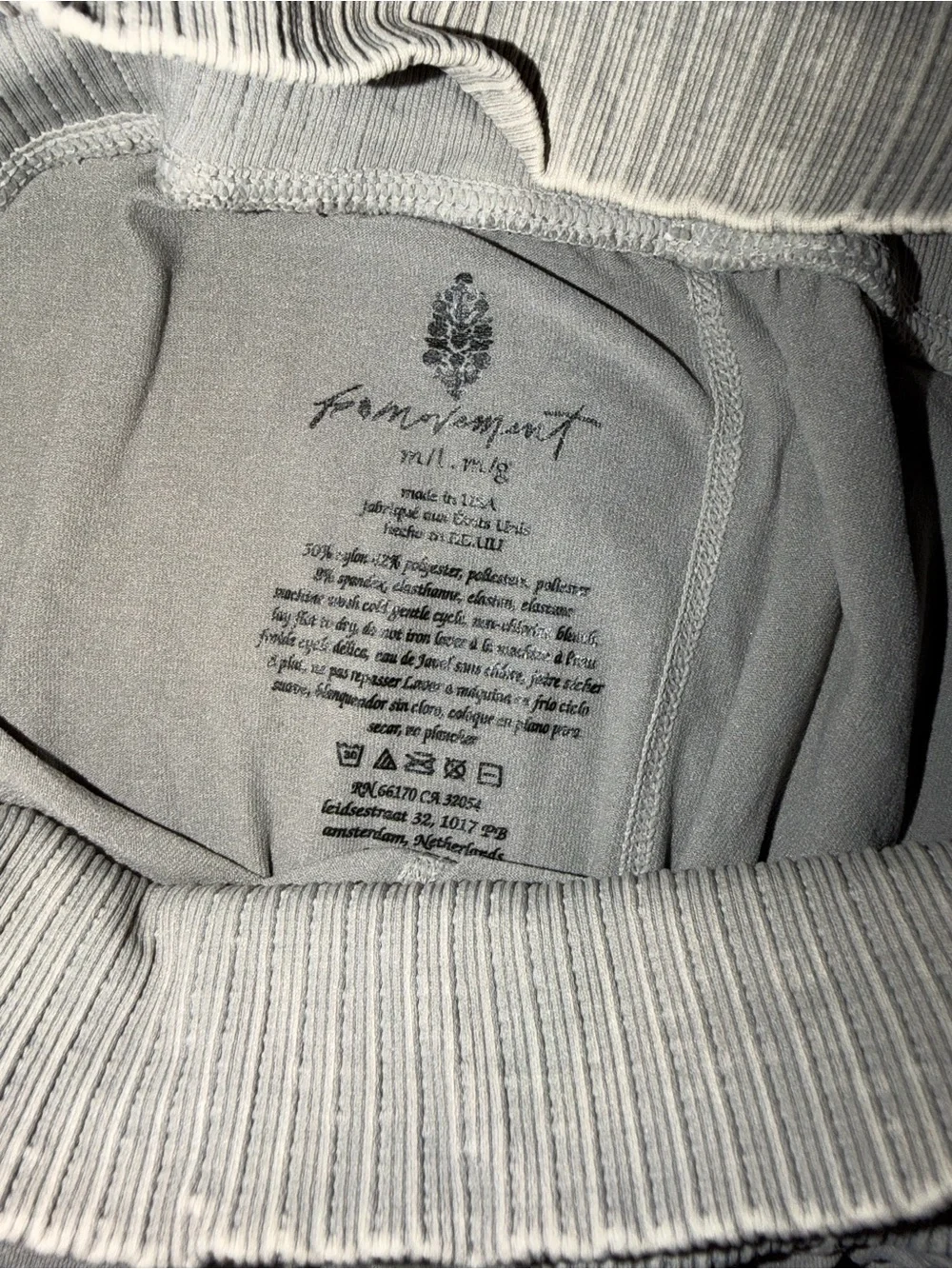 Wide Leg Free People Knit Lounge Pants in Taupe
